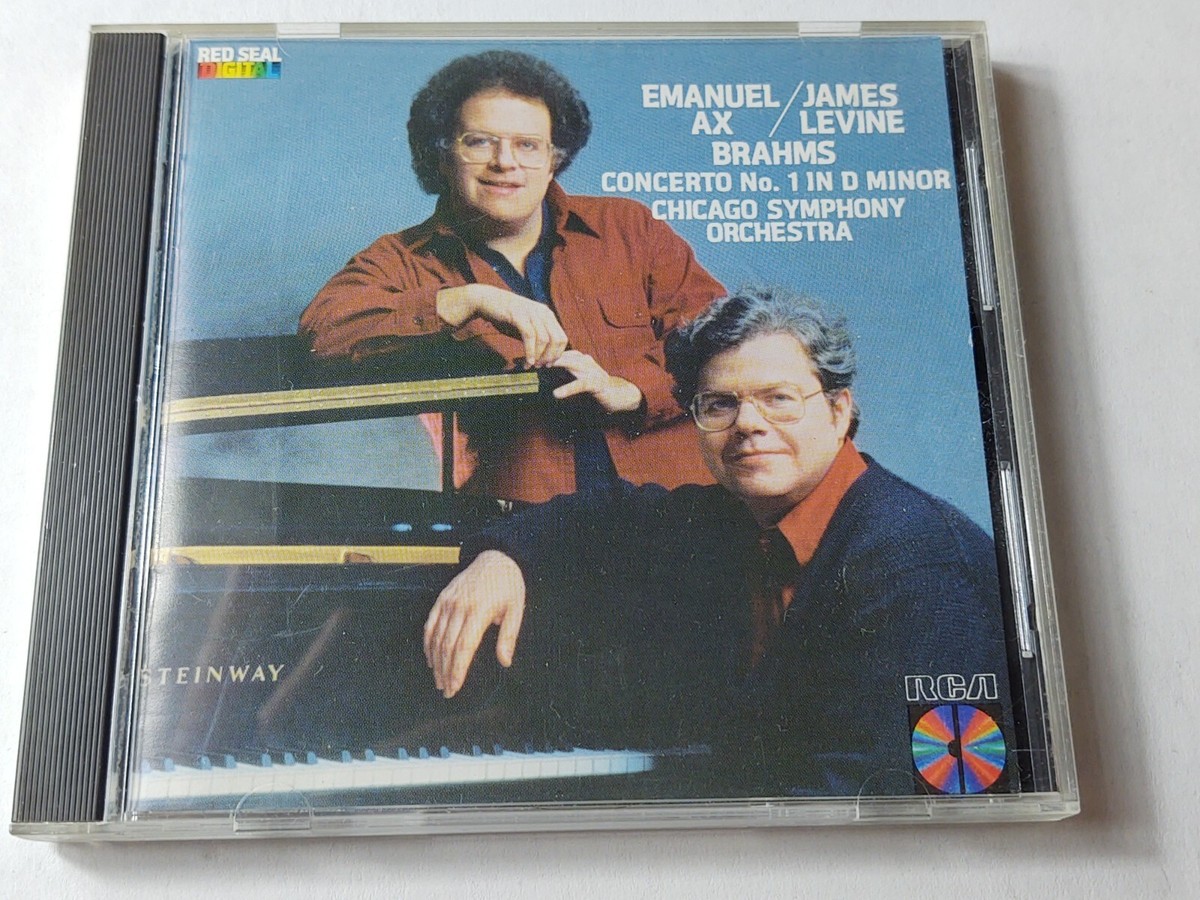 EMANUEL AX JAMES LEVINE BRAHMS CD MUSIC USED CONCERTO NO. 1 | eBay