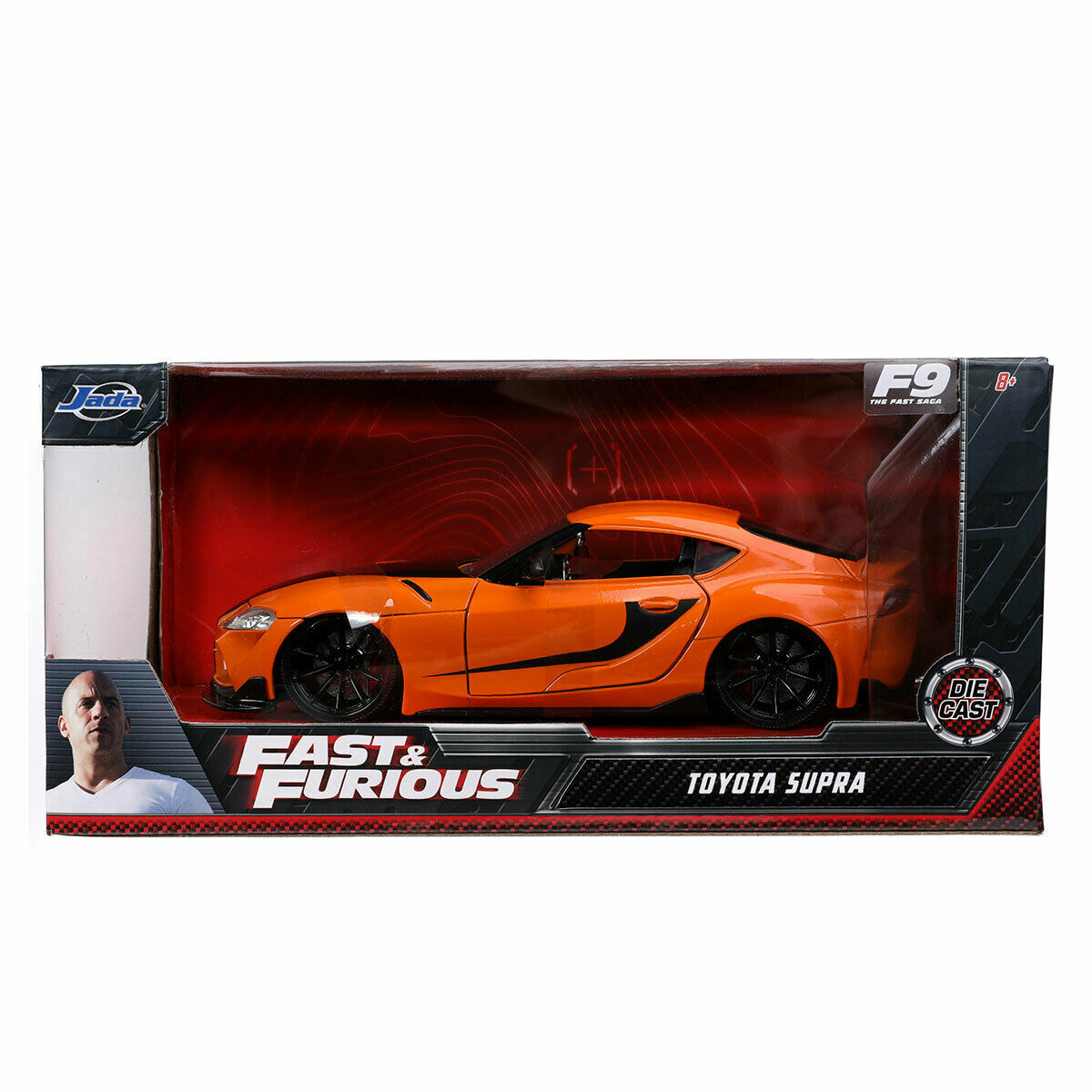 Fast And Furious 2020 Han's Toyota Supra Hardtop JADA Diecast Car