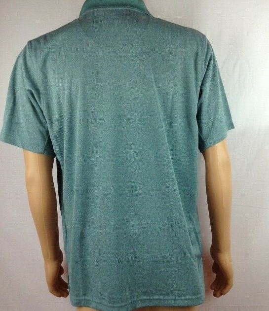 Columbia Sportswear Co.Men's Golf Shirt Size L Teal Leisure Work Sports