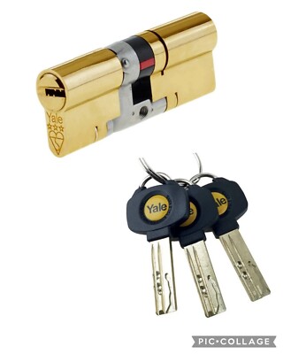 B-Ys3-4050N Double Cylindre Européen Anti-Claquement 3 Étoiles Haute