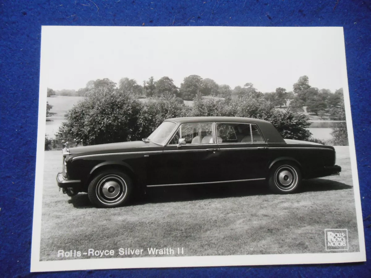 ROLLS ROYCE SILVER WRAITH II SPECIFICATION SHEET 1977  eBay