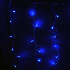 10M 400LED Icicle Christmas Fairy Lights 8H Timer Cool/Warm/Blue/Blue&Cool