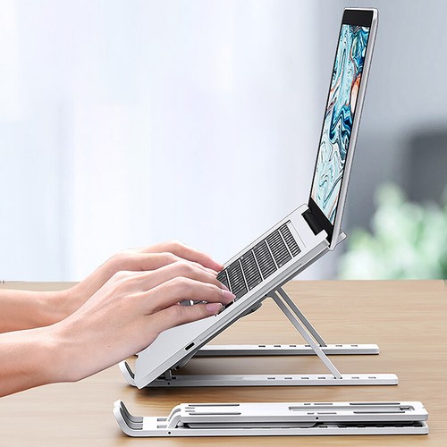 Universal Laptop Stand Adjustable Notebook Holder For Macbook Non-slip Folda _aa - Afbeelding 7 van 15