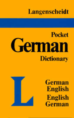 Langenscheidt's Pocket German Dictionary (German and German Edition) - GOOD