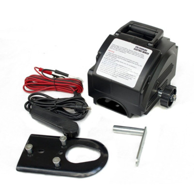 2000lbs Portable Marine/Yacht Electric Winch Rubber Boat Tractor Winch  12V
