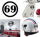 Number 69 Vinyl Decal Version v1 PS0528