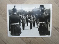 WW2 era military photograph - 1948 - Treaty / handover British army - France
