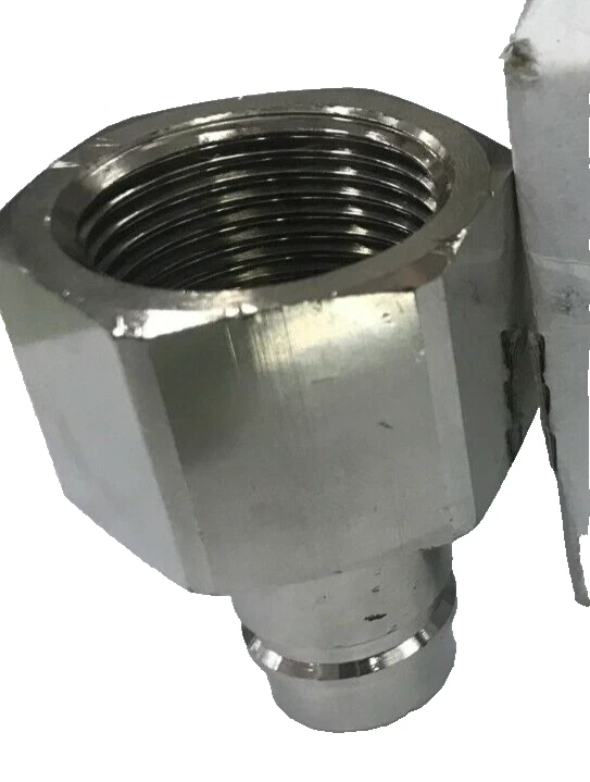 Parker Series 38 Quick Release Coupling set 1" BSP 38KBAW33MPN + 38SFIW33MXN - Image 3 of 4