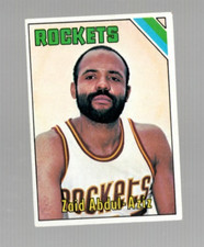 1975 Topps Basketball Zaid Abdul-Aziz Houston Rockets #49 Excellent