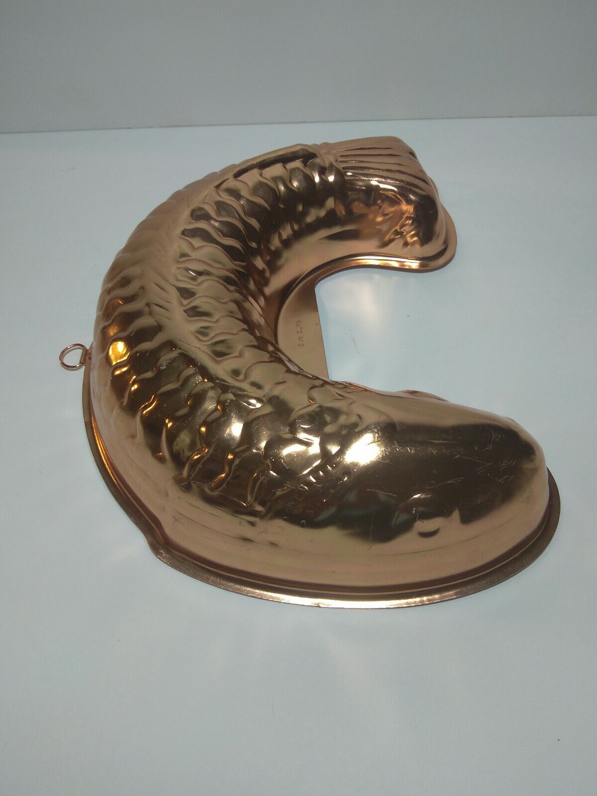 Vintage Copper Fish Baking Mold Cake Pan Wall Hanging Plaque 5.5 Cups eBay