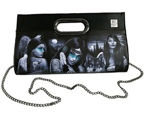 native american leather bolsas