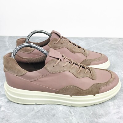 Ecco Soft X Lace Up Womens Size Sneakers Woodrose casual