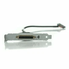 HP Parallel Port Adapter 611900-001 Rev. B Full  Profile Bracket 25-Pin