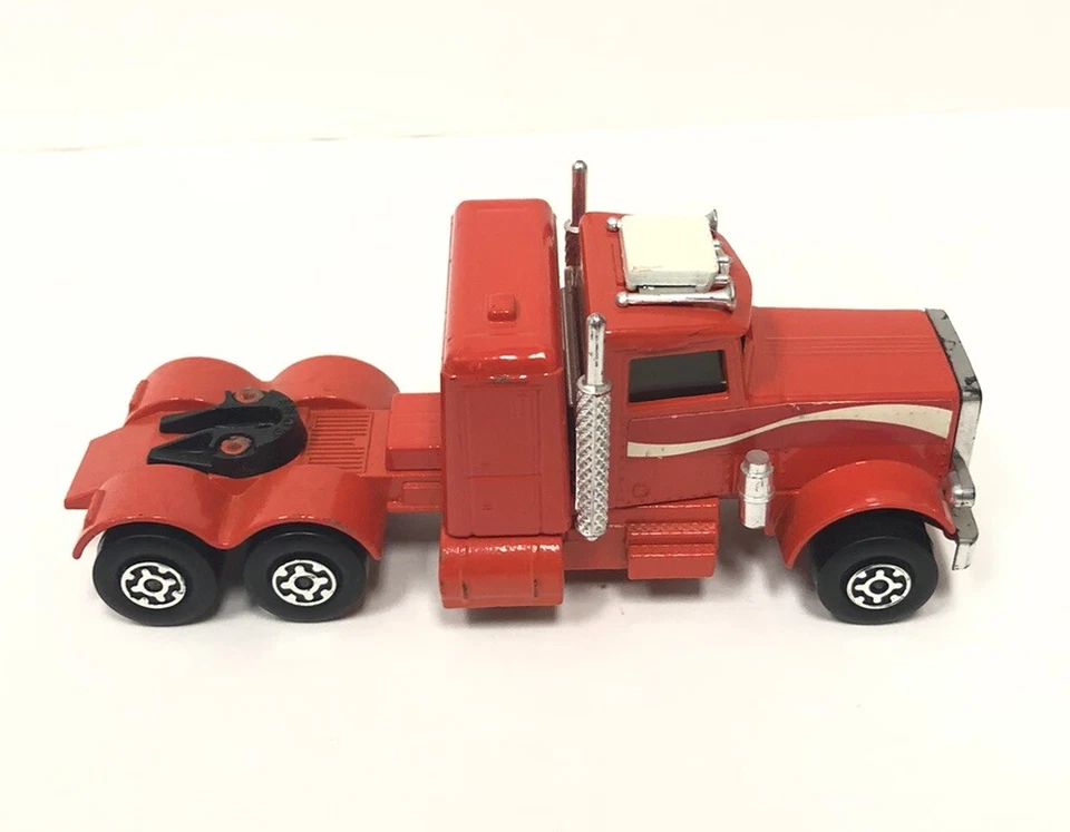Vtg Matchbox SuperKings K-31 Peterbilt K-17 Trailer Coke Coca-Cola Truck 1978 - Image 2 of 4