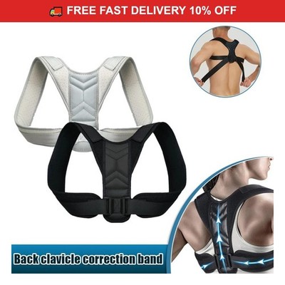 Posture Corrector Back Support Shoulder Brace Belt Adjustable for Men Women