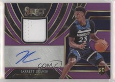 2019-20 Panini Select Rookie Jersey Purple Prizm 17/99 Jarrett Culver Auto 03dw