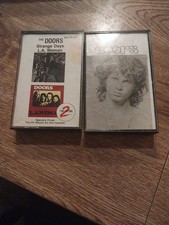 2 The doors Strange Day's L.A Women And The Best Of The Doors Cassette Tape