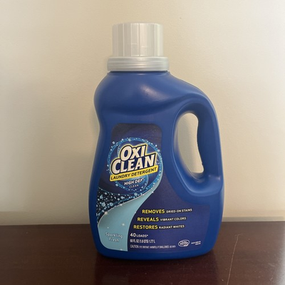 #ad Oxi Clean High Def Fresh Liquid Laundry Detergent SPARKLING FRESH 40 Loads 60oz $59.99