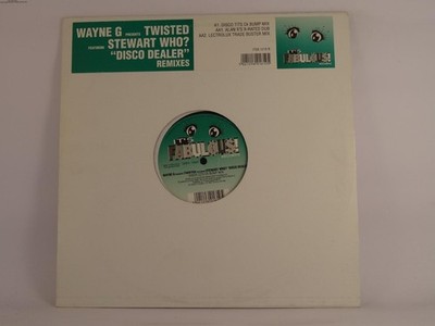 WAYNE G PRESENTS TWISTED FT STEWART WHO? DISCO DEALER (UK) (GREEN) (B) Amazing V