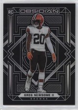2021 Panini Obsidian Rookies Greg Newsome II #169 0s9t
