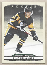 Filip Hallander Pittsburgh Penguins 2022-23 Parkhurst Champions Rookie #294