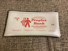 PEOPLES BANK AND TRUST COMPANY Zipper Bank Bag - PENNSYLVANIA — photo 1