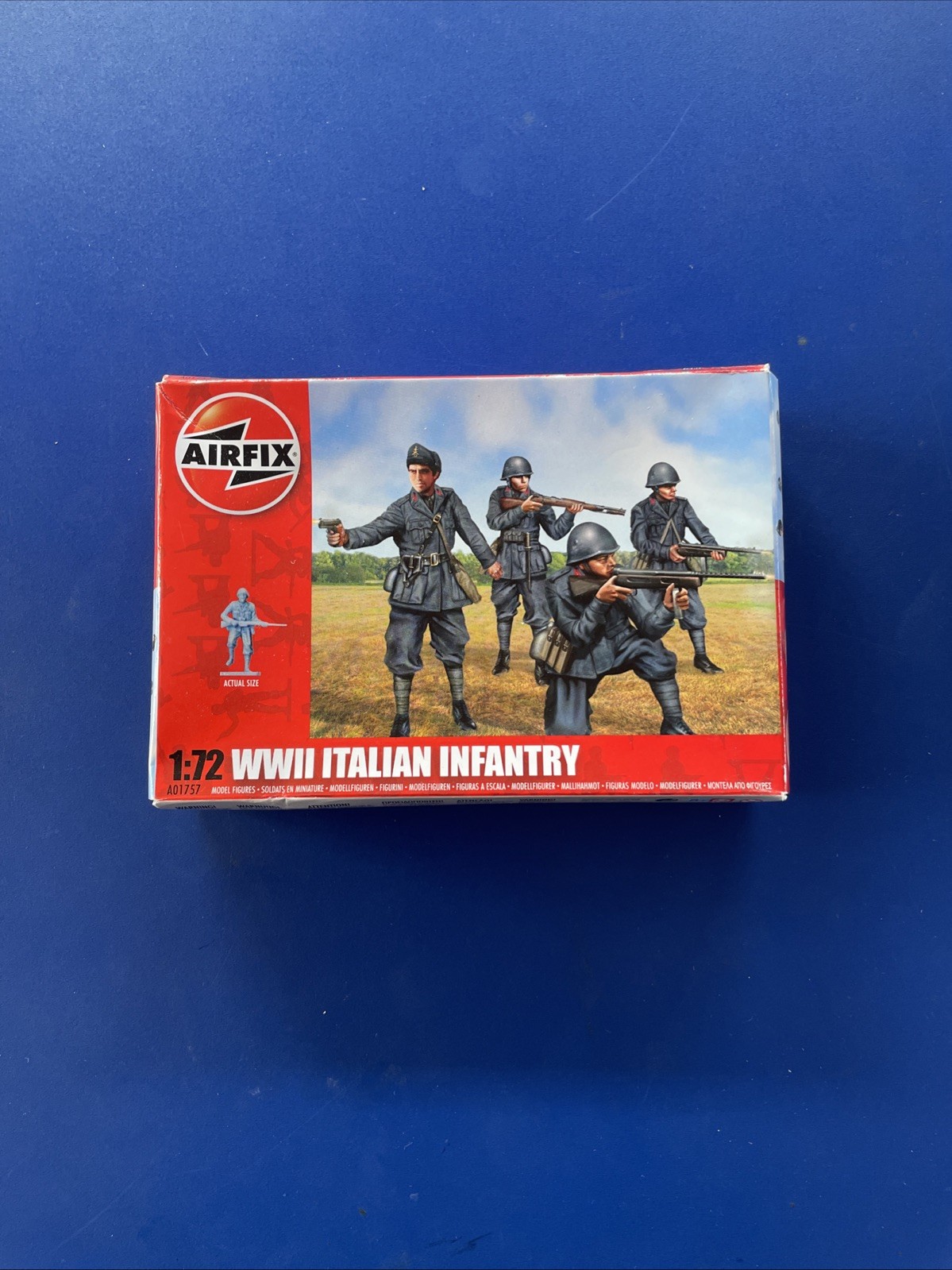 Airfix Toy Soldiers WW2 Italian Infantry 1/72 Scale Unopened Box