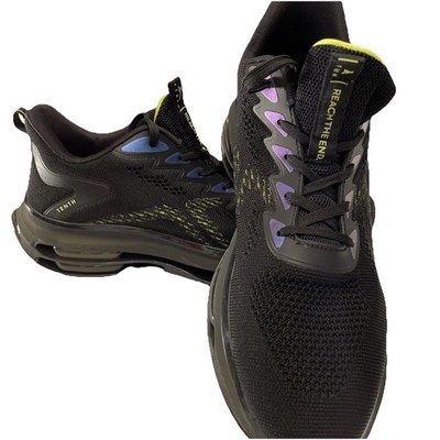 Tenth Sneakers Mens Sz 12 Made In Vietnam Article 6523-1596-06 Style AX MN Black