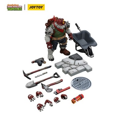 JOYTOY TMNT 1/18 Teenage Mutant Ninja Turtles Dirtbag Groundchuck