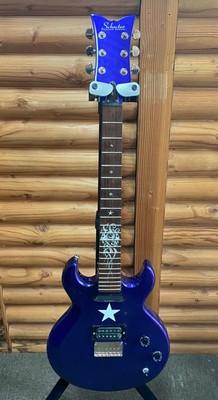 ギター SCHECTER TROUBLE CXT BLUE SCHECTER TROUBLE CXT BLUE Safe Packing! | eBay