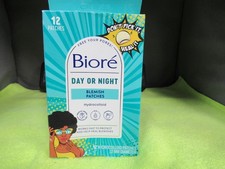  Lot of 5 Biore - Blemish Patches - Day Or Night - 12 Patches Each EXP 04/2026