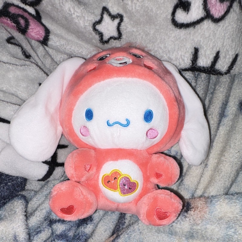 Sanrio Cinnamoroll Carebear Plush Stuffed Animal