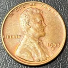 1953-D Lincoln Wheat Cent • BU to Almost Uncirculated • Denver Mint • Key
