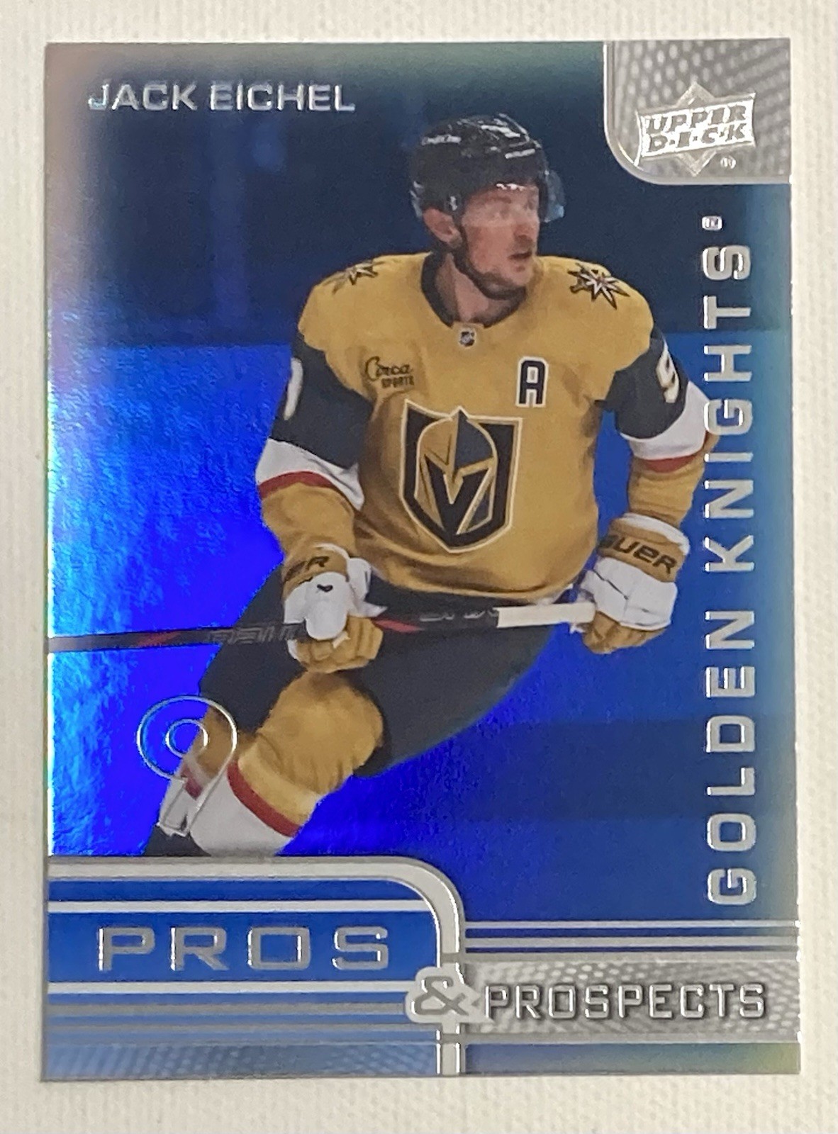 2025-26 Upper Deck Extended Hockey Jack Eichel Pros & Prospects Card #PP-34