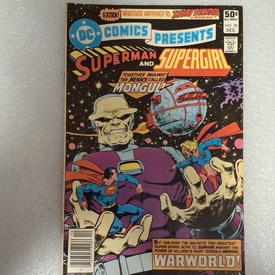 DC Comics DC Comics Presents #28 Superman Supergirl Warworld 1980 Comic Book
