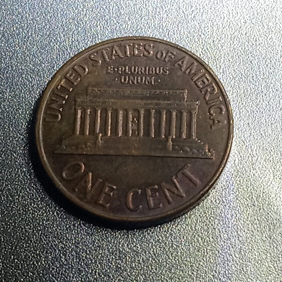 "Centavo conmemorativo Lincoln 1960-D fecha DDO, marca de ceca fecha pequeña sobre grande BU-RD" Foto 2 de 4