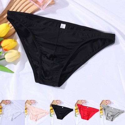 Soft Touch Herren niedrige Taille seidige Unterwäsche ideal für Zuhause oder H