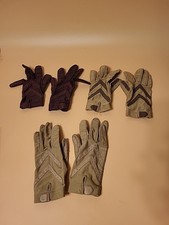 Vintage Isotoner Aris One Size Women's Beautiful Hands Gloves Lot Of Three