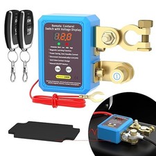 240A Kill Switch 12V Remote Battery Disconnect - with Led Voltage Display