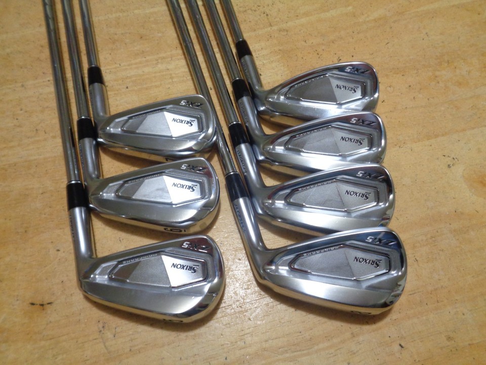 Set De Fers De Golf Srixon ZXi5 5-PW - Têtes Seulement, Pour Gaucher, En Super état