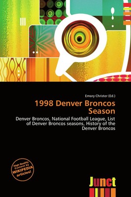 Emory Christer | 1998 Denver Broncos Season | Taschenbuch | Englisch (2026)