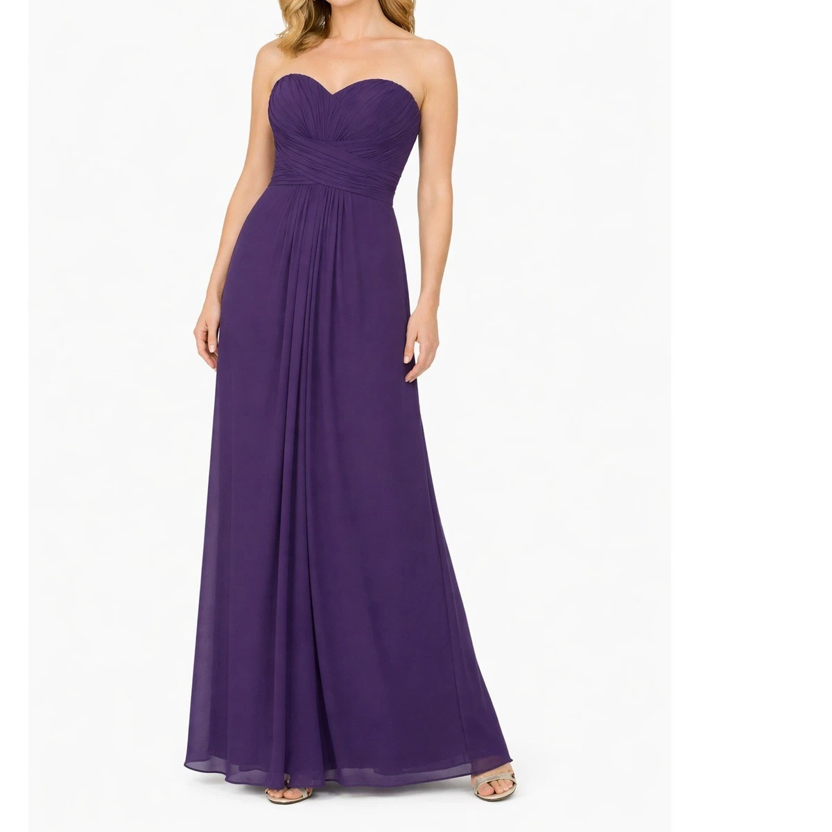 lapis bridesmaid dress Davids Bridal In Bridesmaids' & Formal Dresses for sale DSRP: $539 Plus Solid Maxi T-Shirt Color:Dusty rose sexy corset styles