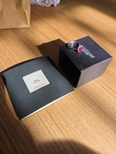 anello Lady D oro, rubino e diamanti