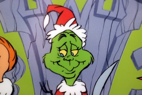 How the Grinch Stole Christmas SIGNED Hand Painted Cel Limited Edition Dr Seuss