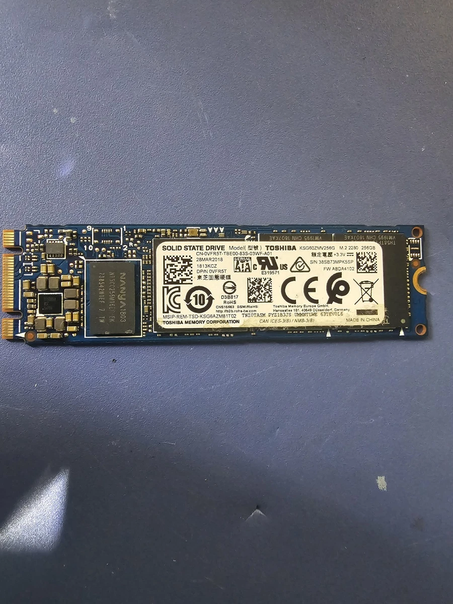 Toshiba M.2 Interface 256 GB Solid State Drives for sale | eBay