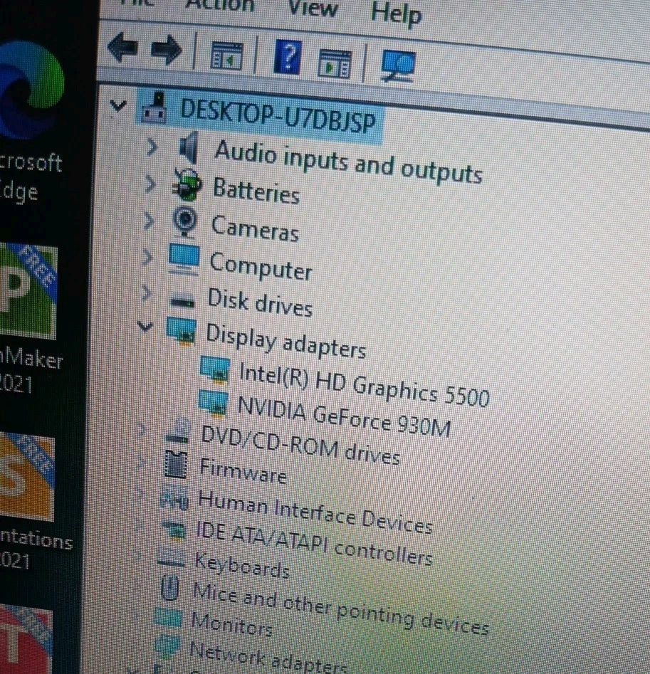 Toshiba Gaming Laptop L70C i5 5th Gen, 8gb,240gb SSD, 17.3", Read Description - Image 2 of 4