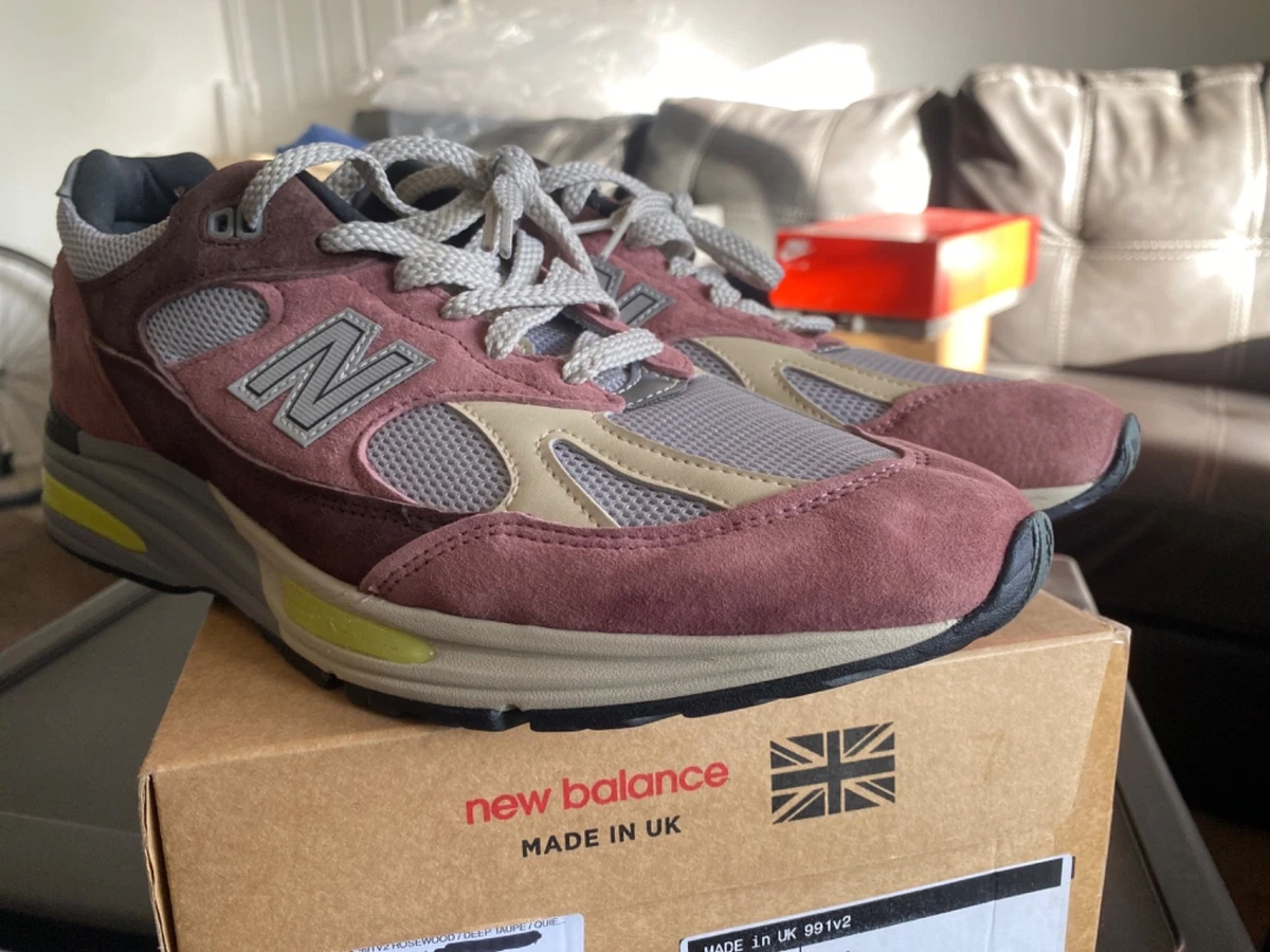 New Balance 991v2 Made in England Rosewood for Sale | Authenticity 