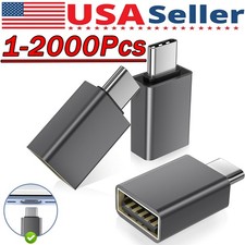 USB-C 3.1 Male to USB A Female Adapter Converter OTG Type C Android Phone Lot