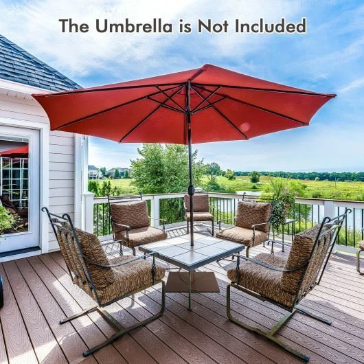 Weighted on sale umbrella base
