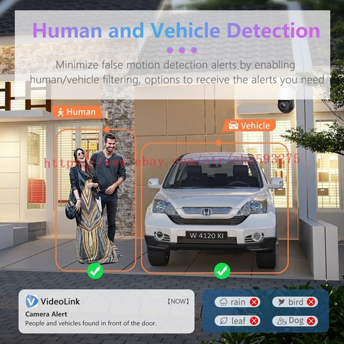 4K 8MP POE IP Speed dome PTZ Camera 36x Zoom O-vif IR Night Vision New - Picture 3 of 12